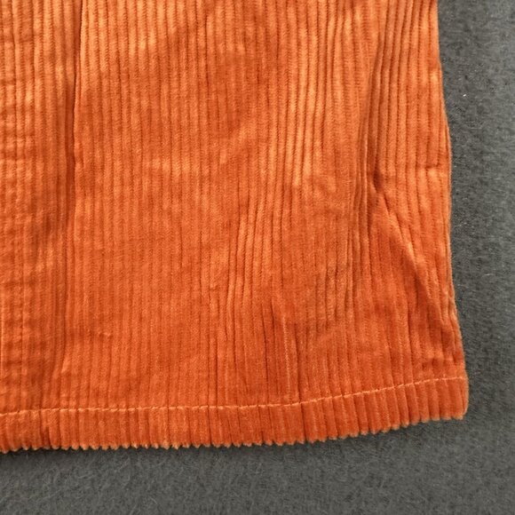 Wild Fable Dress Womens Small Orange Corduroy Sleeveless Mini Tank Strappy NWT - Picture 2 of 11